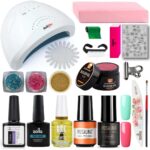 Kit Unghii Gel NailsUp 07 – Set Complet Manichiura cu Lampa
