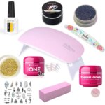 Kit Unghii Gel NailsUp 15 – Set Starter Incepatori Manichiura