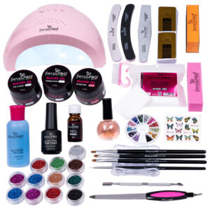 Kit Unghii Gel cu Lampa SensoPRO Milano 06 – Set Complet Manichiura Acasa