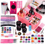 Kit Unghii Gel fara Lampa UV Promotie #07 + CADOURI 12 Geluri UV & Cutie Manichiura