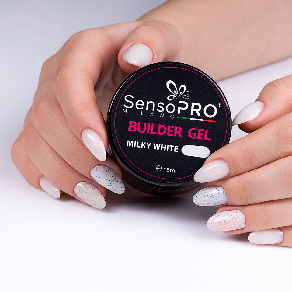 Kit Unghii Gel Manichiura French & Baby Boomer SensoPRO Milano - Promotie #05 - Image 6