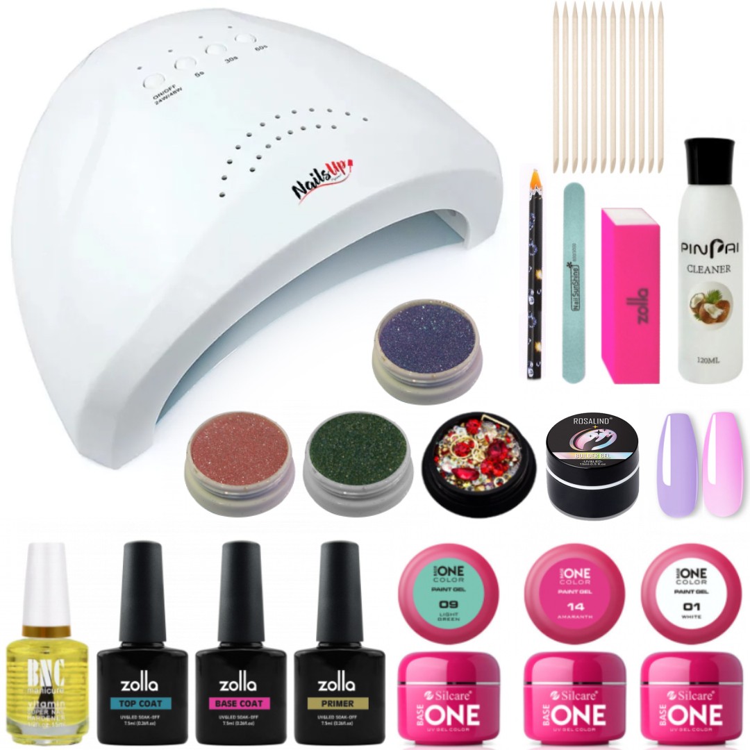 Kit Unghii Gel Rosalind - 13