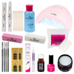 Kit Unghii Gel SensoPRO Easy Home Nails + Lampa UV / LED