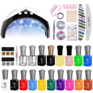 Kit oja semipermanenta Lilac Smart, 18 oje, lampa 36 W, accesorii, Clasic colors