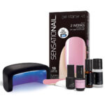 Kit oja semipermanenta Sensationail Starter Kit - Pink Chiffon