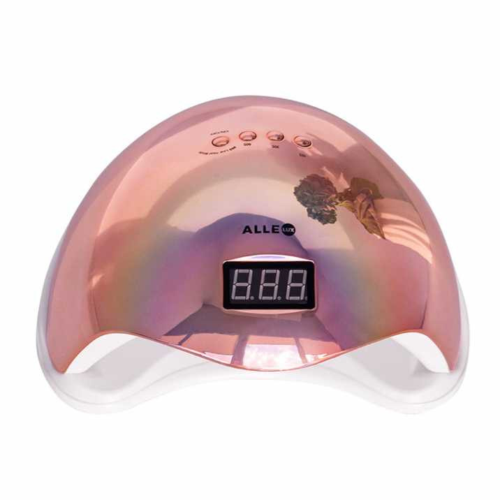 Lampa Led 48W ALLELUX 5 Holo Rose Gold - Image 2