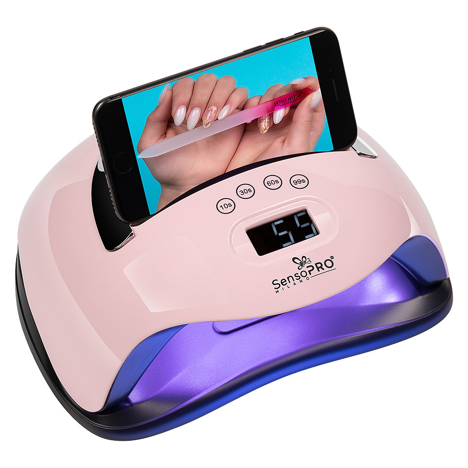 Lampa Unghii UV LED 140W SUPERSTAR PRO - SensoPRO Milano, Roz - Image 2