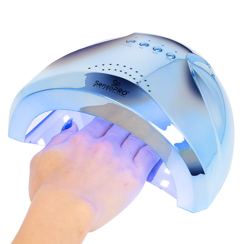 Lampa Unghii UV LED 48W SUNONE SensoPRO Milano, Mermaid Blue - Image 6