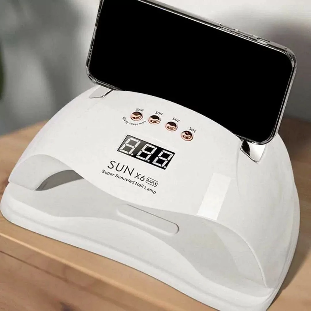 Lampa Unghii UV LED Sun X6 Max, Uscare Rapida 150W - Image 3