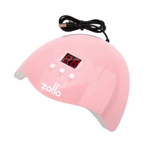 Lampa Unghii UV-LED Zolla, 54W Roz - USB