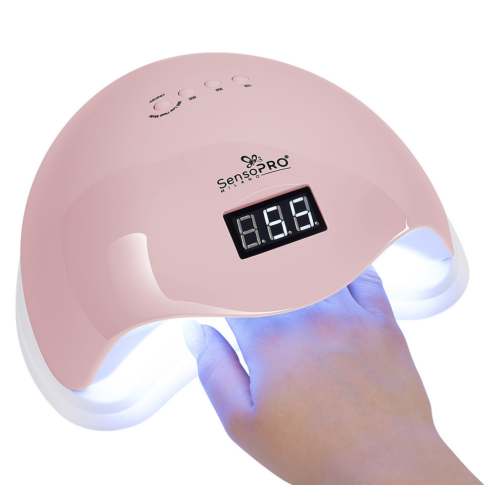 Lampa UV LED 48W SUN5 PRO SensoPRO Milano, Pink - Image 3