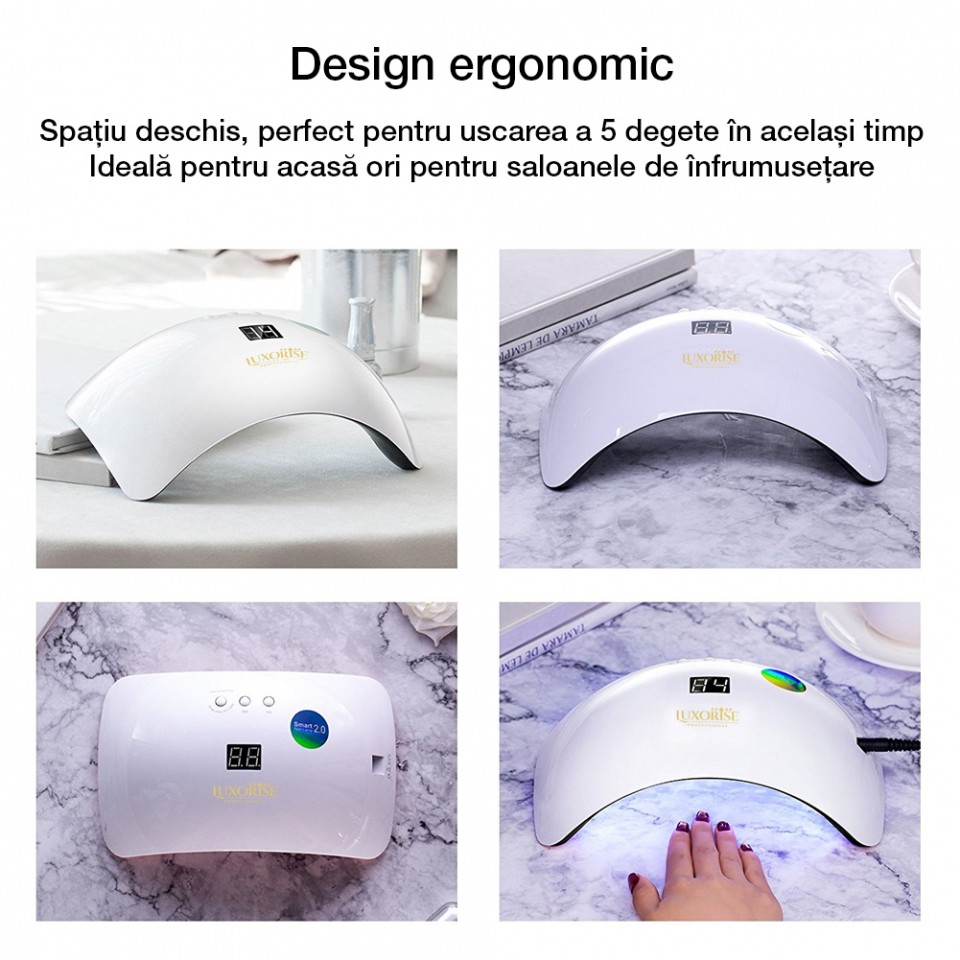 Lampa UV LED 48W SUN8 PRO - LUXORISE Germania, Alb - Image 7