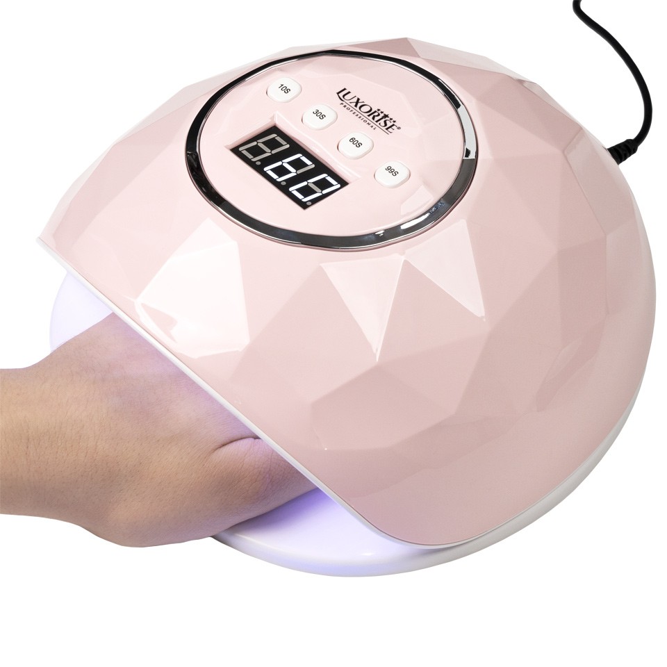 Lampa UV LED 86W Diamond PRO - LUXORISE Germania, Roz - Image 5