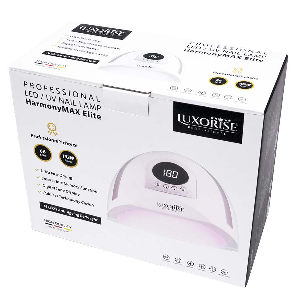 Lampa UV LED Unghii 192W HarmonyMAX Elite - LUXORISE - Image 3