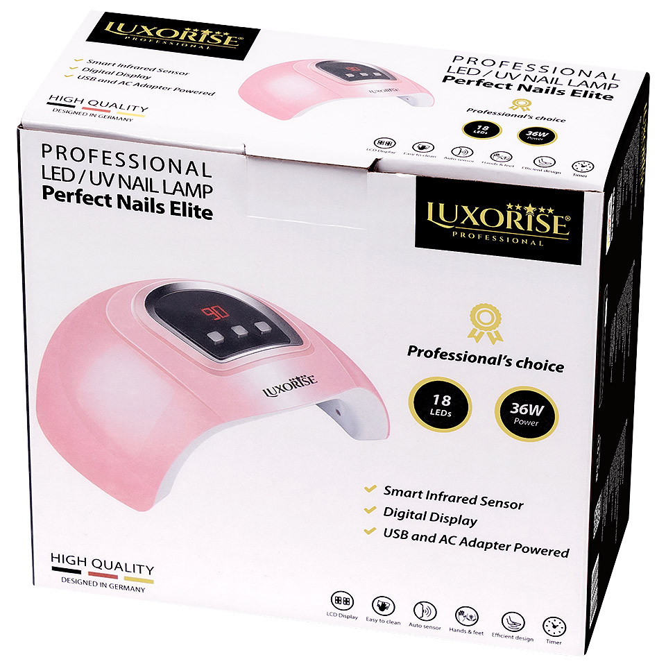 Lampa UV LED Unghii 36W Perfect Nails Elite - LUXORISE - Image 6
