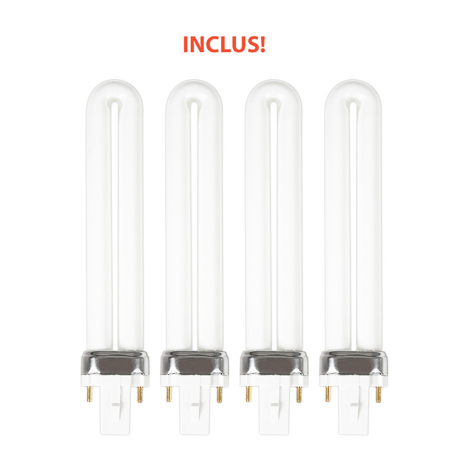 Lampa UV Profesionala DIGITAL SUPREME 36W - LUXORISE Germania cu Timer, Senzor si Display Digital (Alege Tip Neoane: 4 neoane LED UV Standard) - Image 7