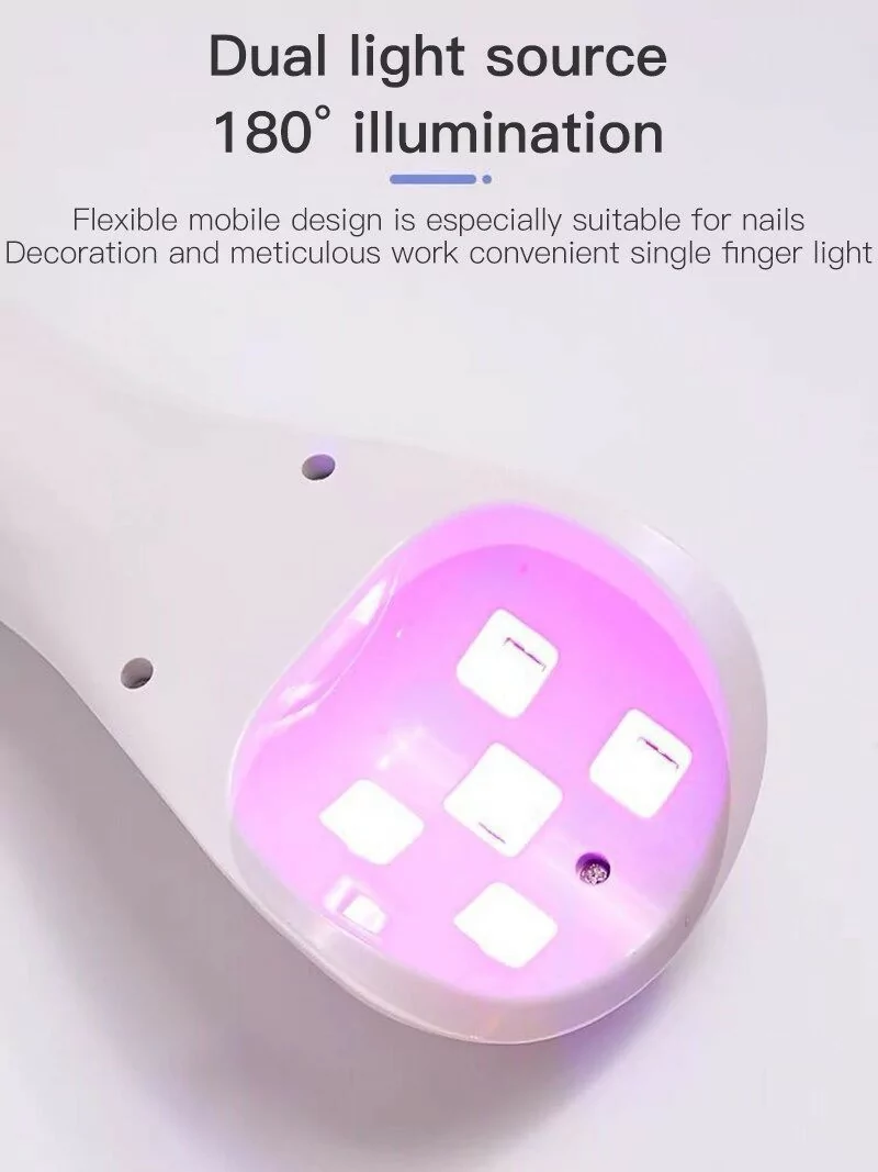 Mini Lampa Nailsup UV/LED 18W - Image 2