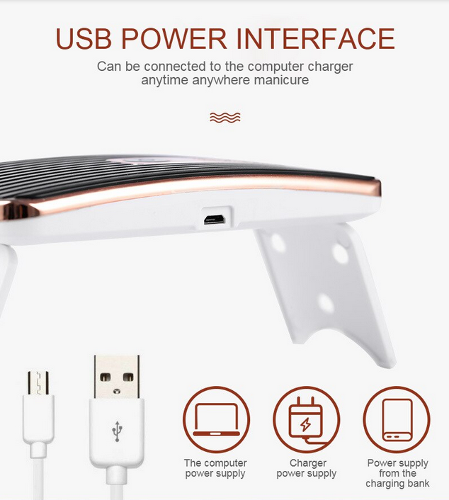 Mini lampa UV/LED 36W Mini6 - Image 5