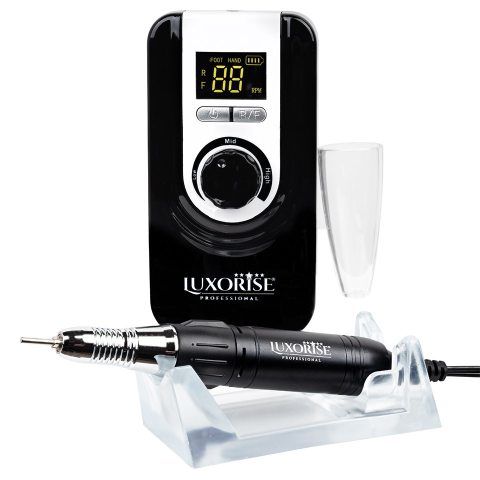 Pila Electrica Portabila Revolution Elite - LUXORISE Germania, 35.000 RPM, Black