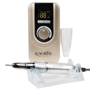 Pila Electrica Portabila Revolution Elite - LUXORISE Germania, 35.000 RPM, Gold