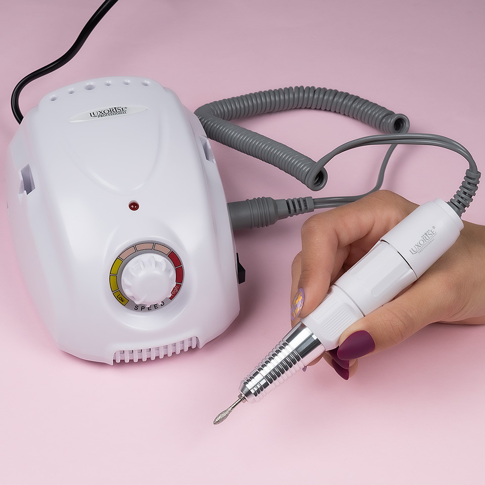 Pila Electrica Profesionala Marathon PRO - LUXORISE Germania, 35.000 RPM - Alb - Image 3