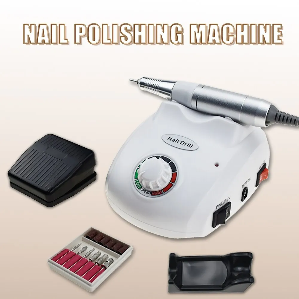 Pila Electrica Unghii 30000 RPM - ALB - Image 2