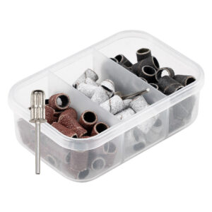 Rezerve Smirghel Unghii SensoPRO Milano, Granulatie #80 #120 #180, set 75 buc