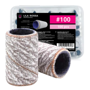 Rezerve smirghel pentru freza unghii, 100 bucati, zebra, #100