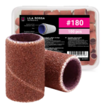 Rezerve smirghel pentru freza unghii, 100 bucati, maro, #180