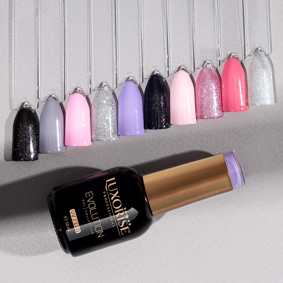 Set 10 Oje Semipermanente LUXORISE Evolution, Frosted Fairy Tale - Image 2