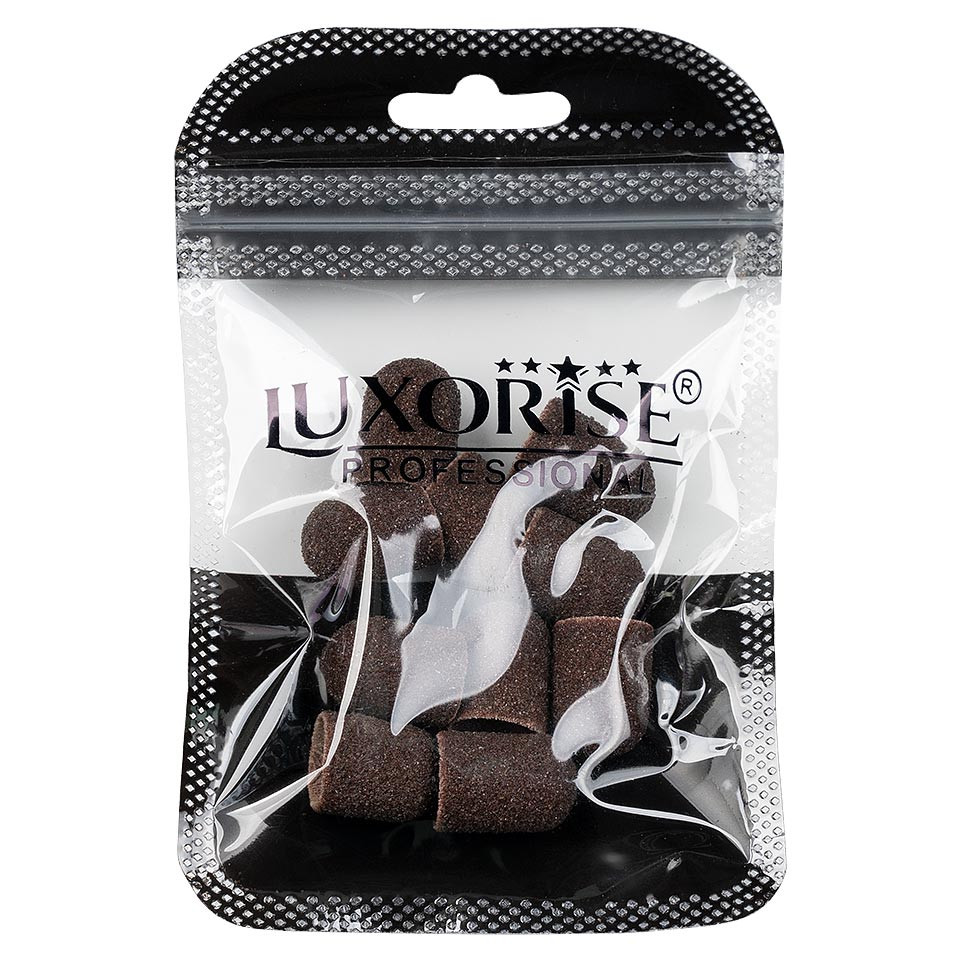 Set 10 Rezerve Smirghel pentru Capat Mini PRO Granulatie #80, LUXORISE - Image 2