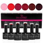 Set 6 Oje Semipermanente 10ml SensoPRO Milano, Chery Chery Lady