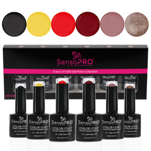 Set 6 Oje Semipermanente 10ml SensoPRO Milano, Fall in Love