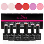 Set 6 Oje Semipermanente One Step SensoPRO Milano, Romantic Express