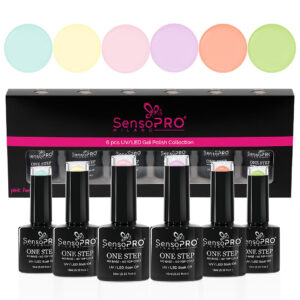 Set 6 Oje Semipermanente One Step SensoPRO Milano, Spring Express