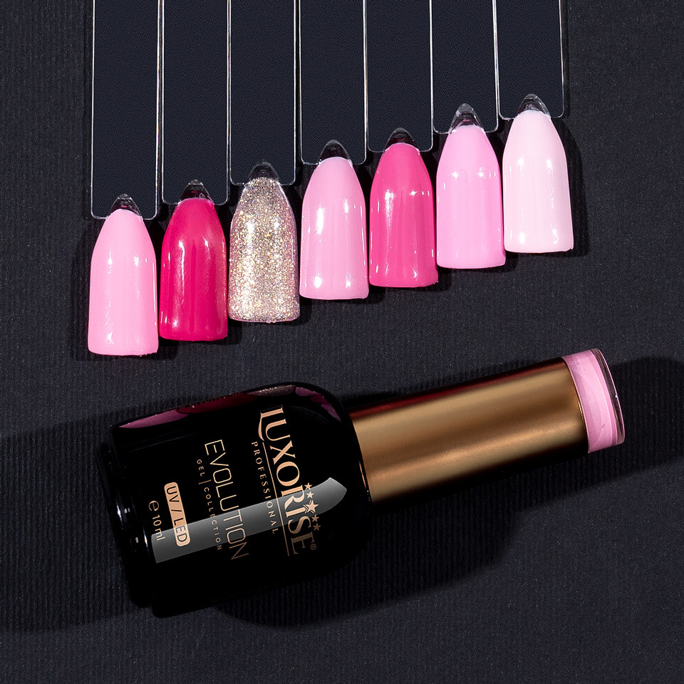 Set 7 Oje Semipermanente LUXORISE Evolution, Pastel Romance - Image 2