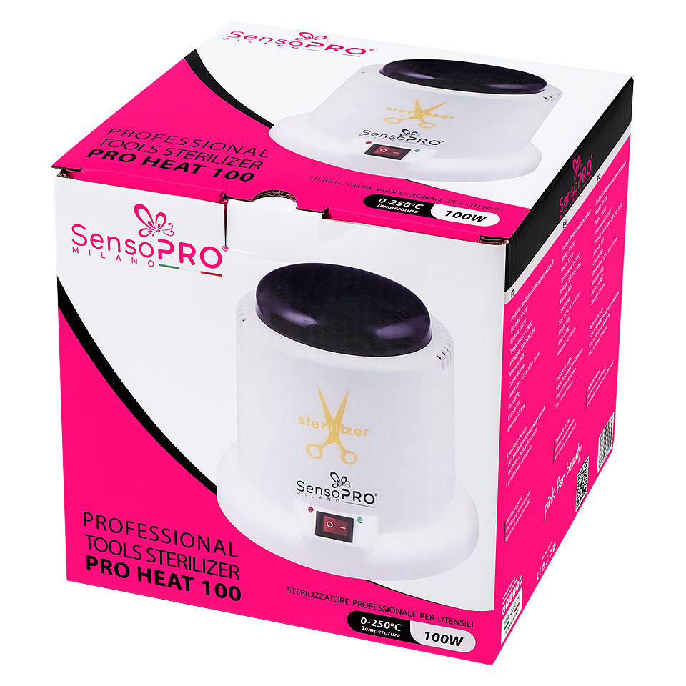 Sterilizator Ustensile Manichiura cu Quartz SensoPRO Milano, PRO HEAT 100 - Image 4