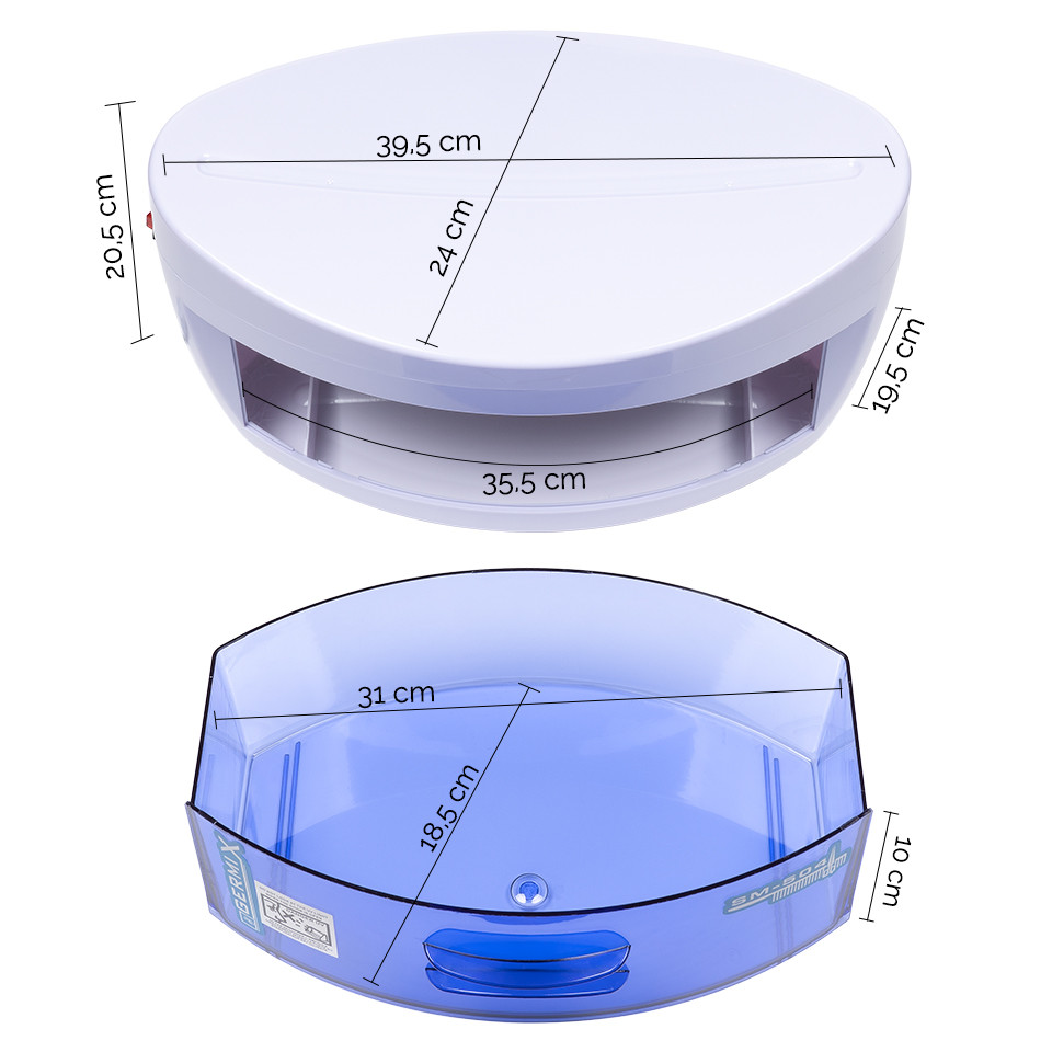 Sterilizator UV Germix cu un sertar pentru ustensile manichiura si coafor - Image 7