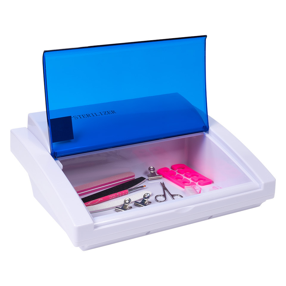 Sterilizator UV mare cu trapa si gratar pentru ustensile manichiura si coafor - Image 3