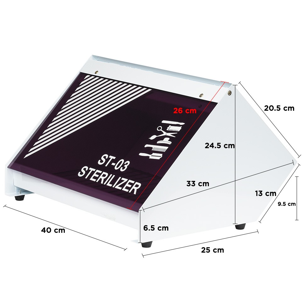 Sterilizator UV Profesional instrumente manichiura si coafor, ST-03 - Image 6